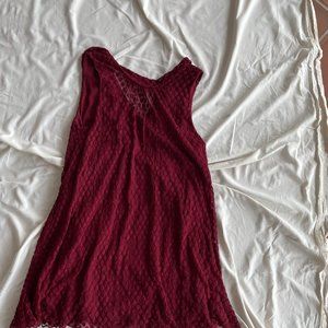 Soprano Red Lacy Dress
